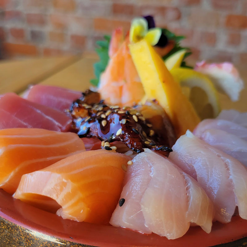 Sashimi Sushi Platter Plate